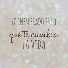 Lo inesperado