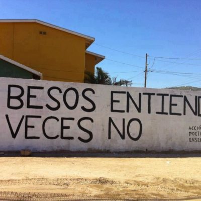A besos