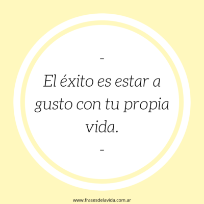 El éxito