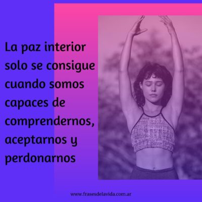 Comprendernos, aceptarnos y perdonarnos