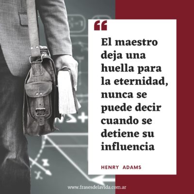 El maestro deja una huella para la eternidad