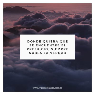 El prejuicio