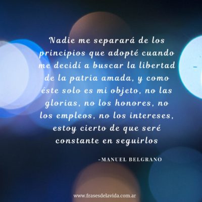 La libertad de la patria amada