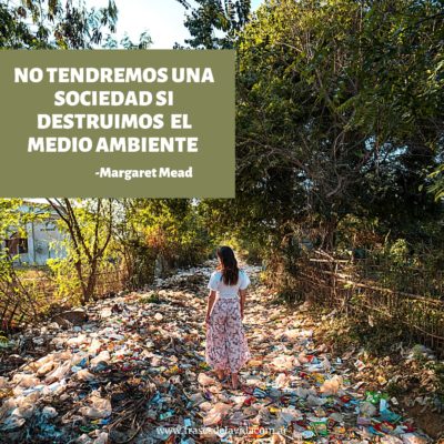 No habrá sociedad sin medio ambiente
