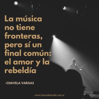 La música no tiene fronteras