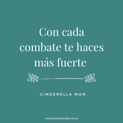 Con cada combate te haces más fuerte