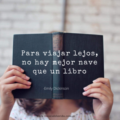Para viajar lejos, no hay mejor nave que un libro