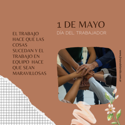 El trabajo hace que las cosas sucedan y el trabajo en equipo  hace que sean maravillosas