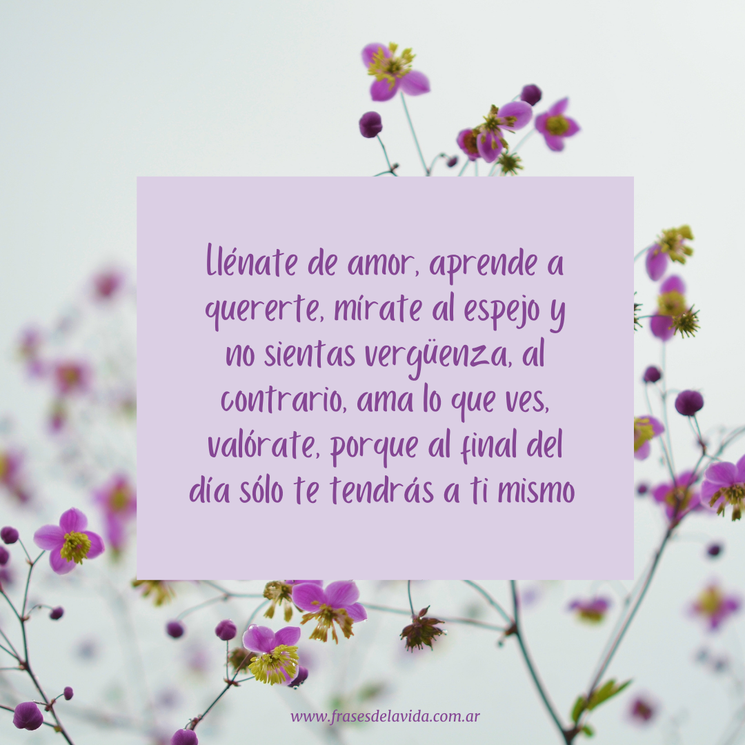 LOVELY FLOWER - Frases de la vida