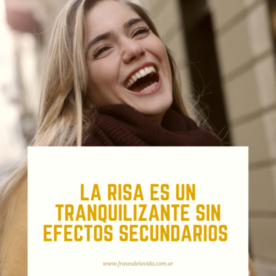 La risa es un tranquilizante sin efectos secundarios