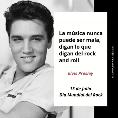 La música nunca puede ser mala, digan lo que digan del rock and roll