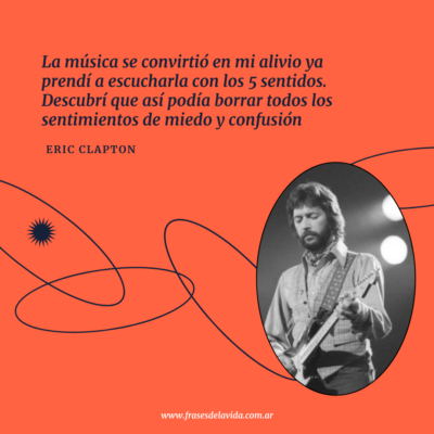 La música se convirtió en mi alivio ya prendí a escucharla con los 5 sentidos. Descubrí que así podía borrar todos los sentimientos de miedo y confusión.