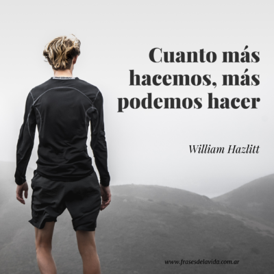 Cuanto más hacemos, más podemos hacer