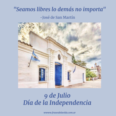 Seamos libres, lo demás no importa